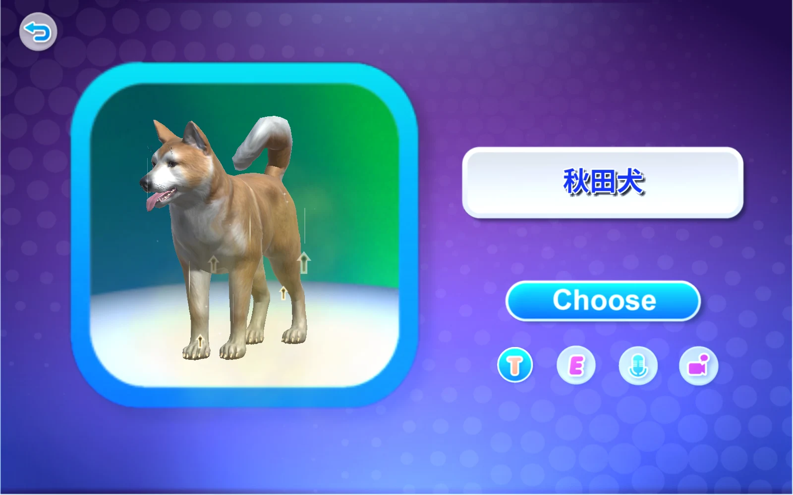 名稱卡切到中文秋田犬