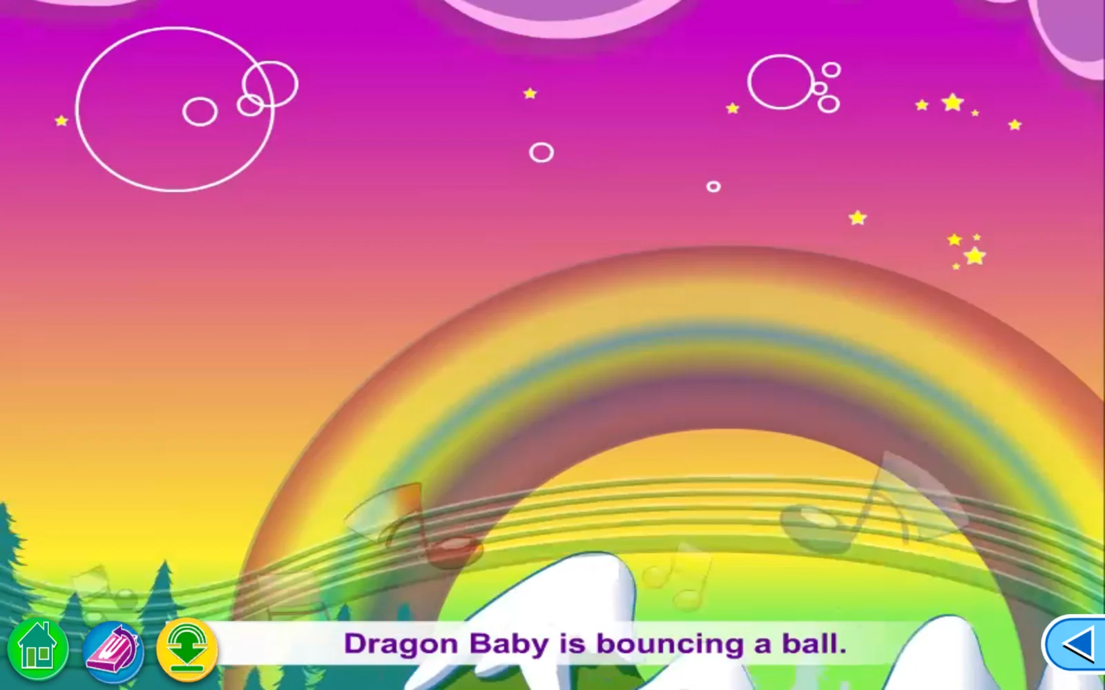 P1 Toy It 顯示 Dragon Baby 與彩虹活動開場