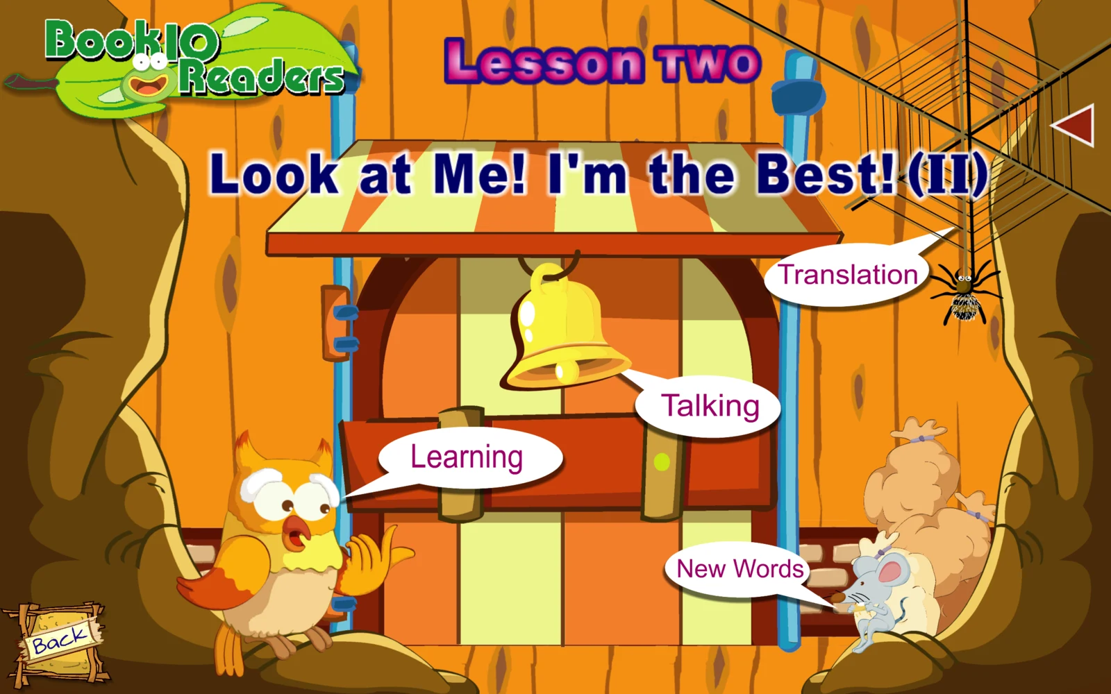 S10 Readers Lesson 2 內容選單