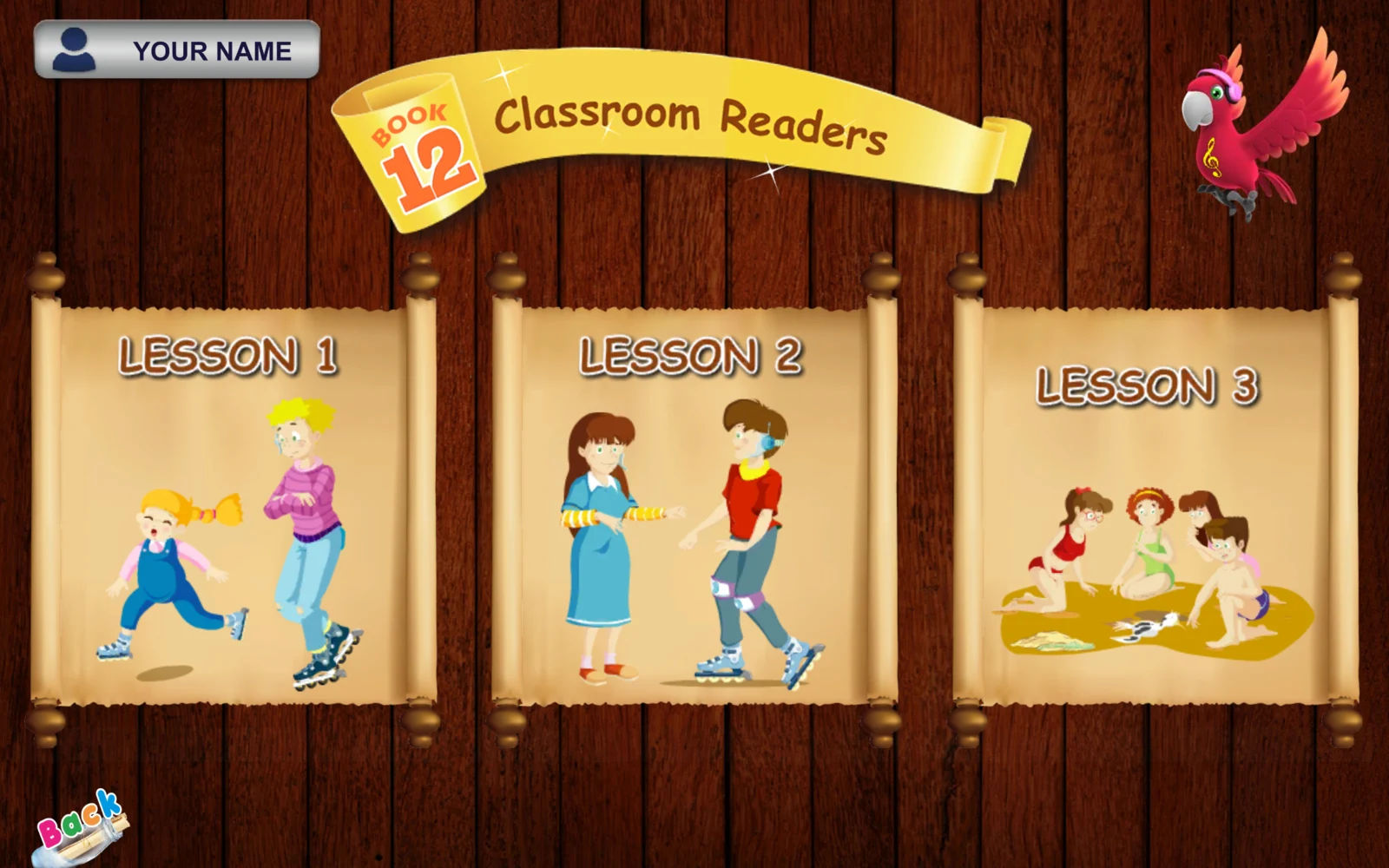 喬登美語 S12 Readers 課次選單