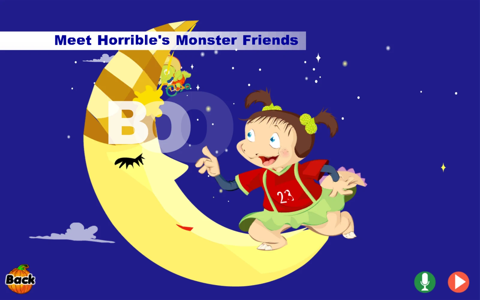 S5 Meet Horrible's Monster Friends 複習畫面