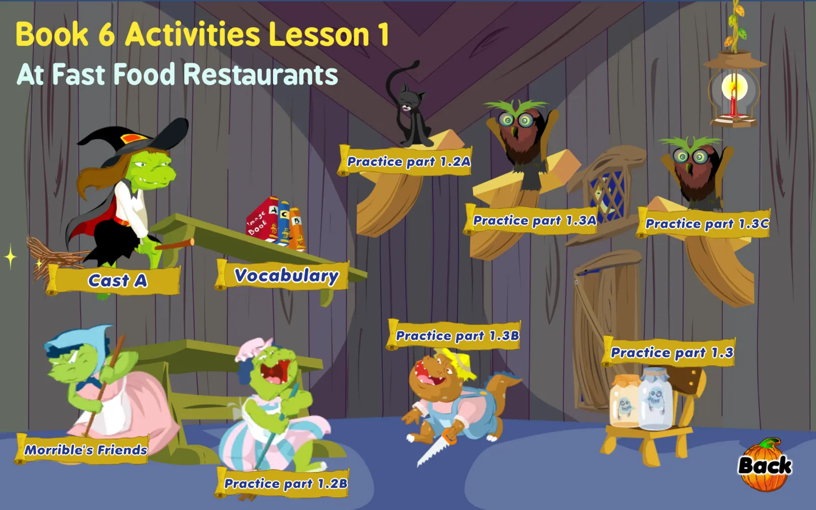 喬登美語 S6 Activities 第一課 At Fast Food Restaurants