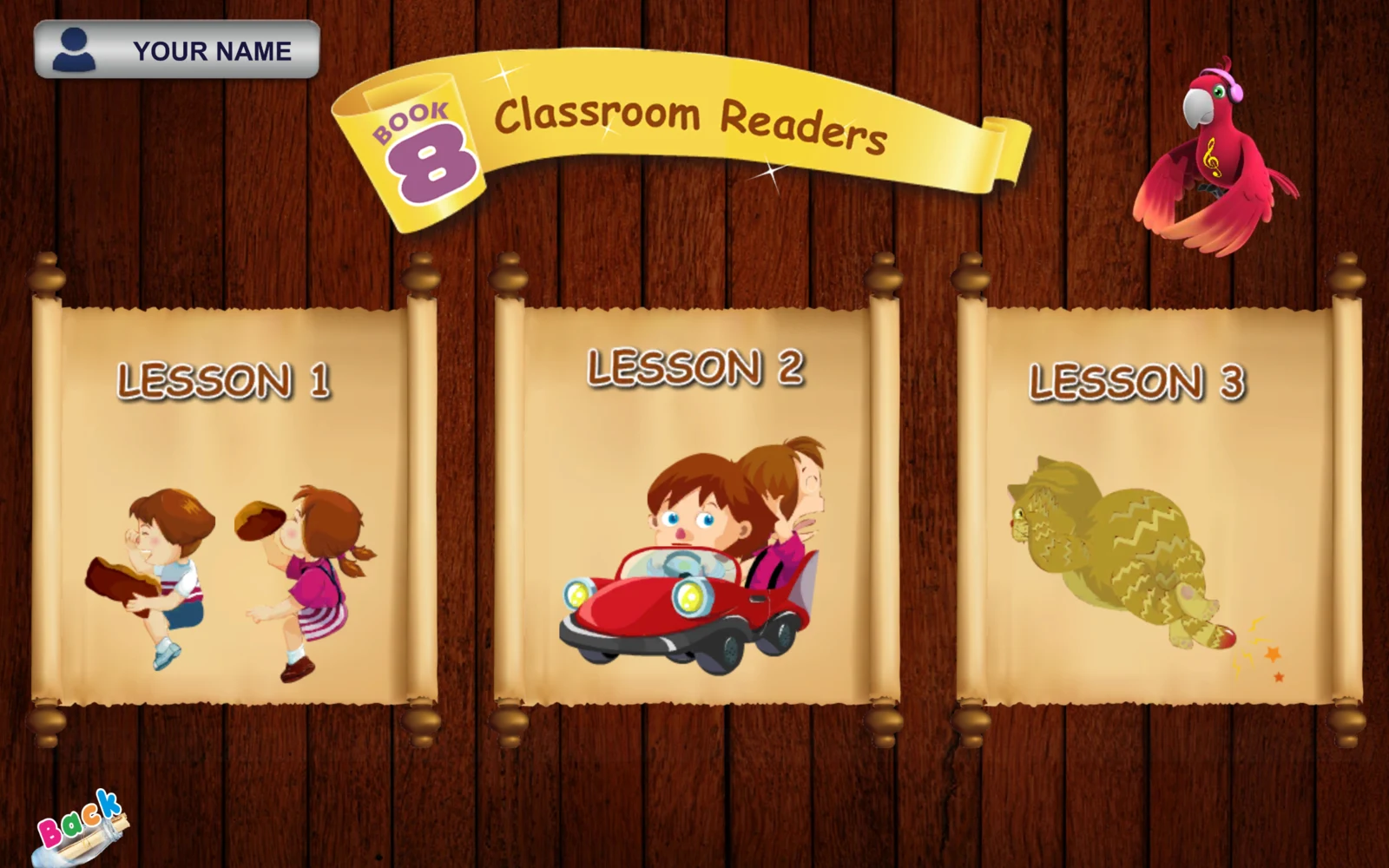 喬登美語 S8 Readers 課次選單