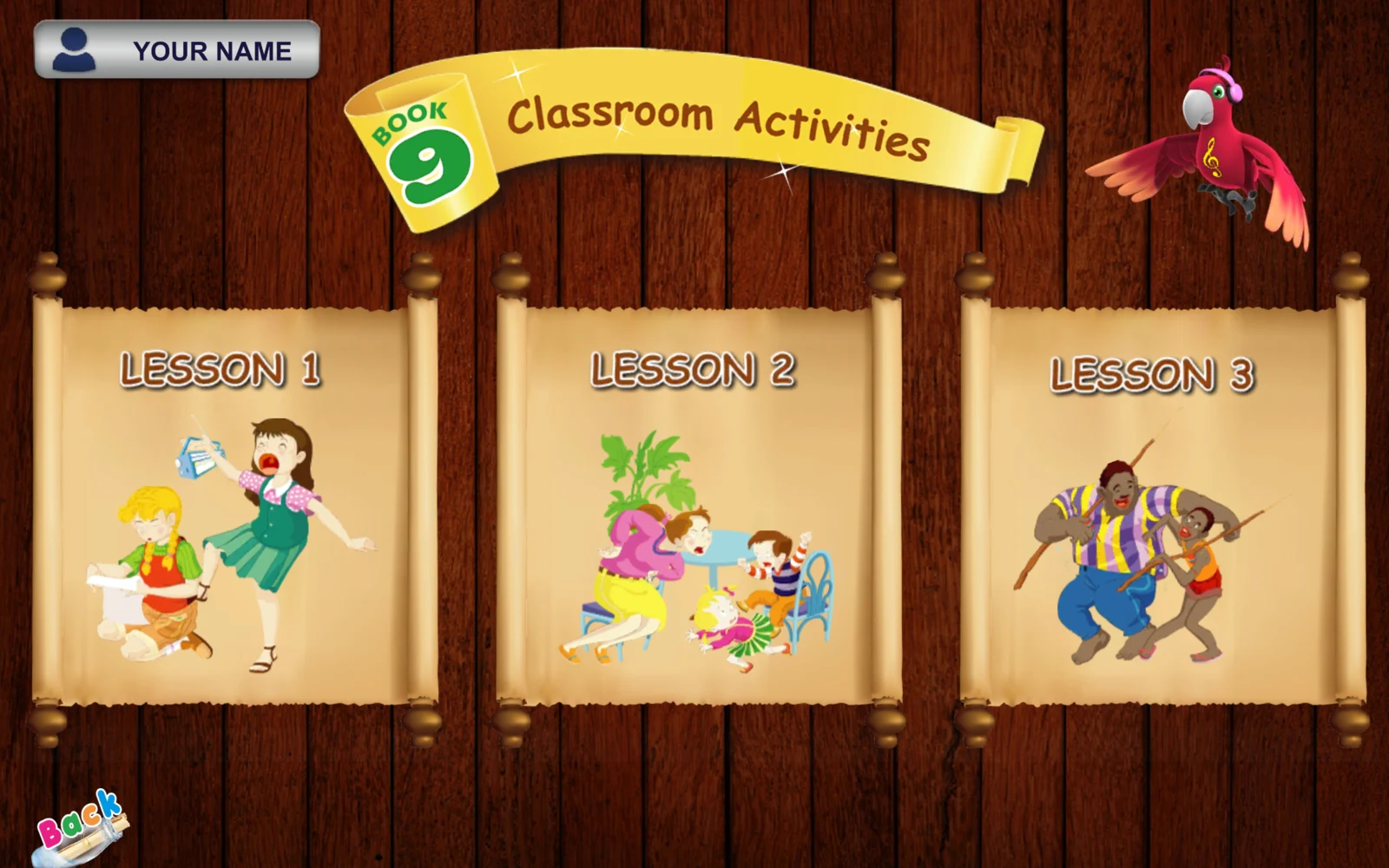喬登美語 S9 Activities 課次選單